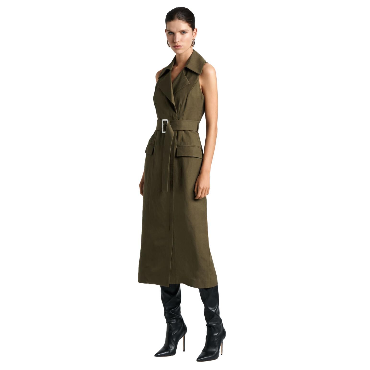 Cue linen dress hot sale